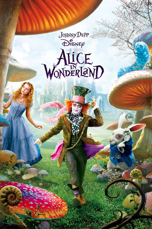 Alice In Wonderland 2010 cover